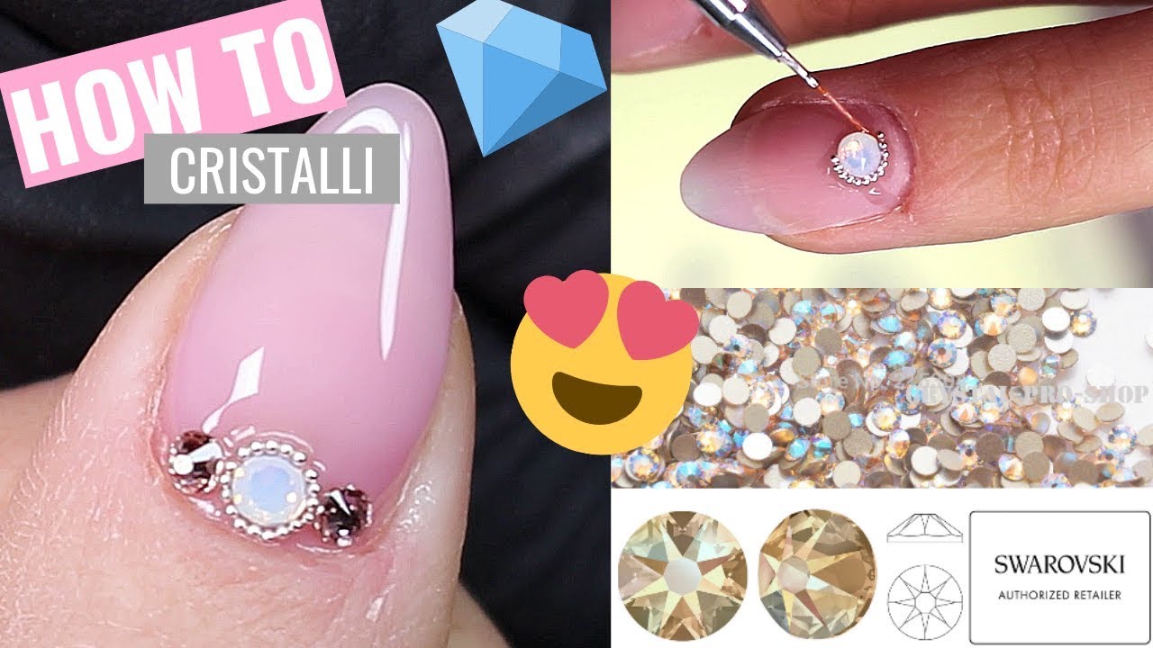 Il SEGRETO per farli brillare fino al Refill | Applicazione Swarovski  |  Passione Unghie