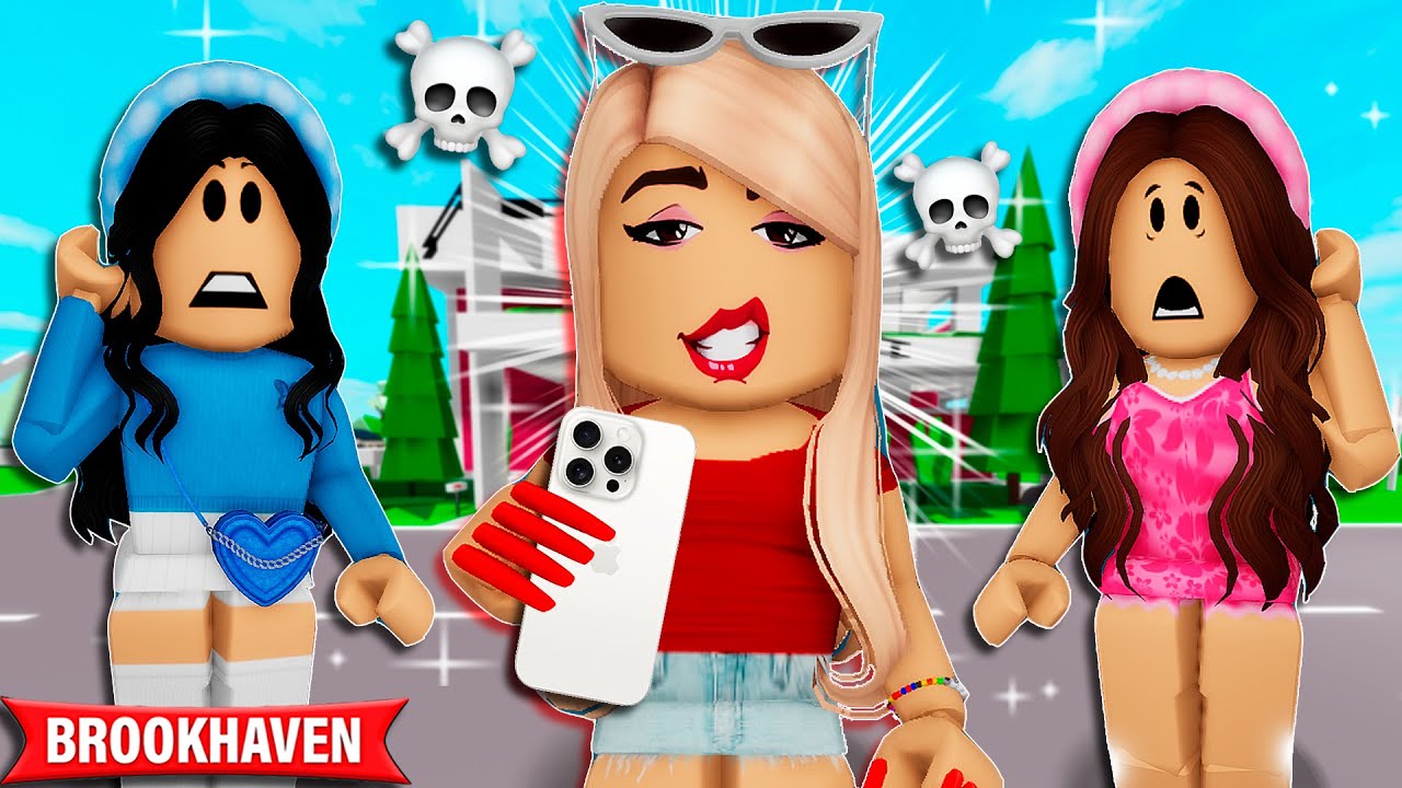 A MENINA MAIS BRIGUENTA da ESCOLA | Historinhas Brookhaven Roblox| Bibi e Lud