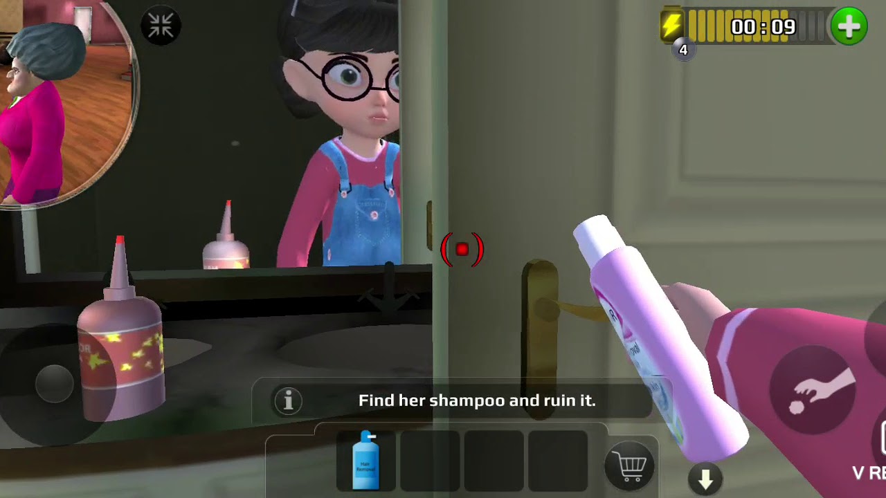 Scary Teacher 3D - Gameplay | Chapter 1 - Troubled Waters | Level 9 - Bad Hair Day