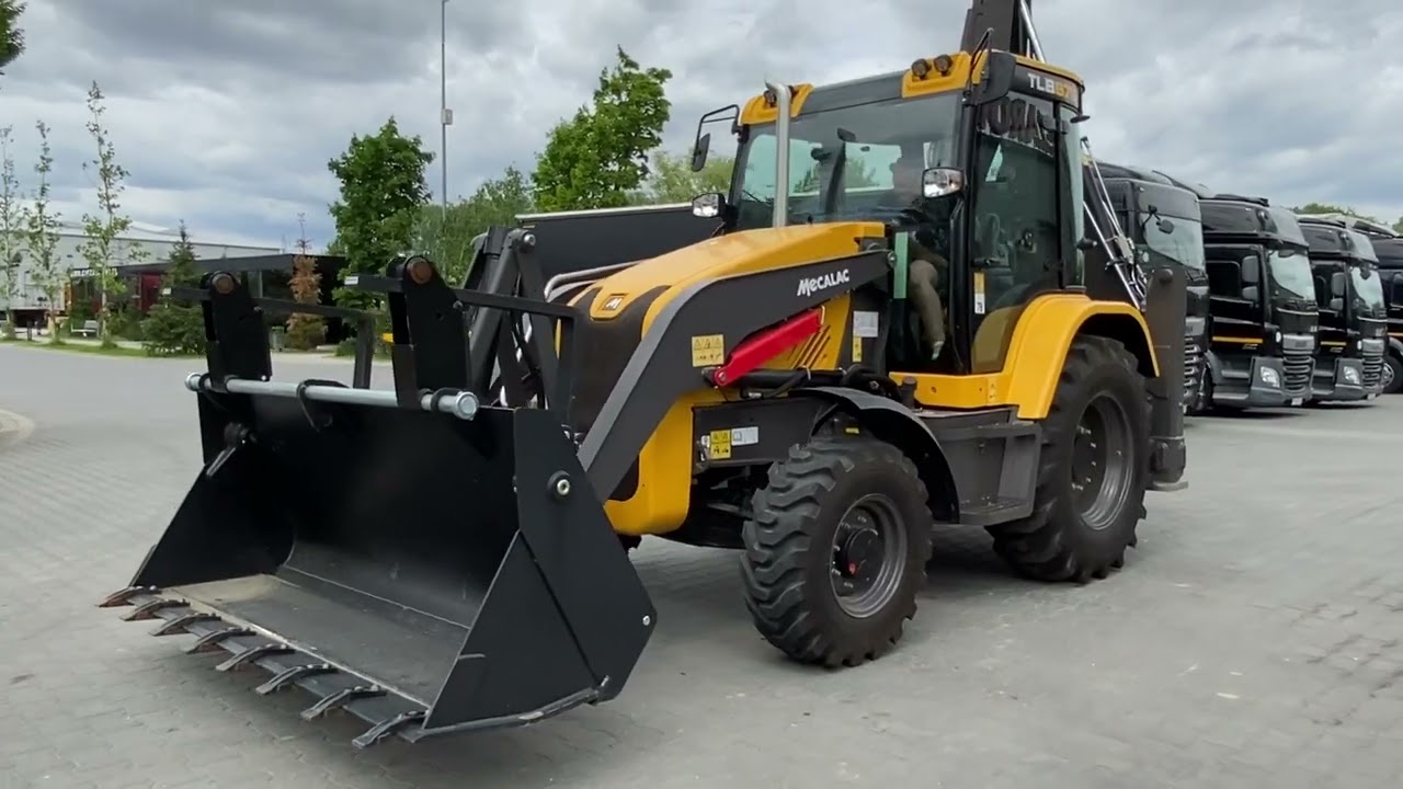 Backhoe loader Mecalac TLB870 NEW - 16 MTH !!!