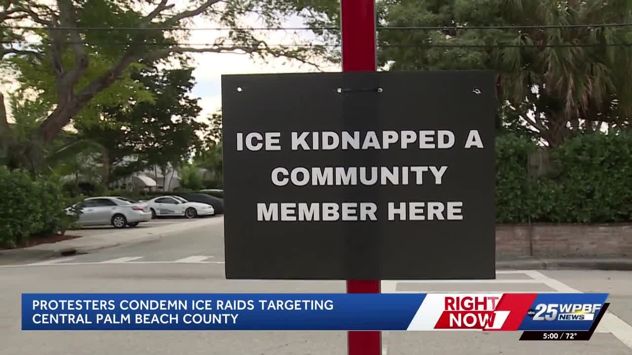 Lake Worth Beach protest highlights impact of ICE raids
