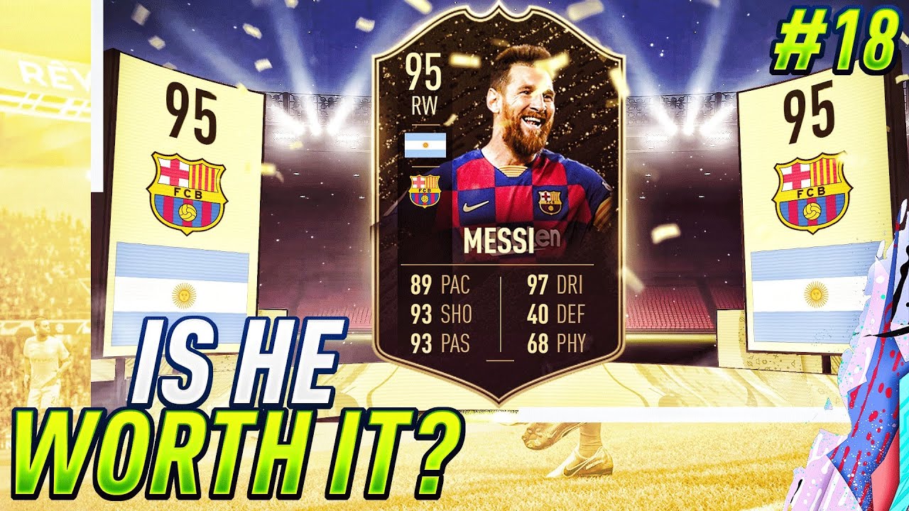 FIFA 20 - INFORM MESSI PLAYER REVIEW! - IS HE WORTH IT? #18