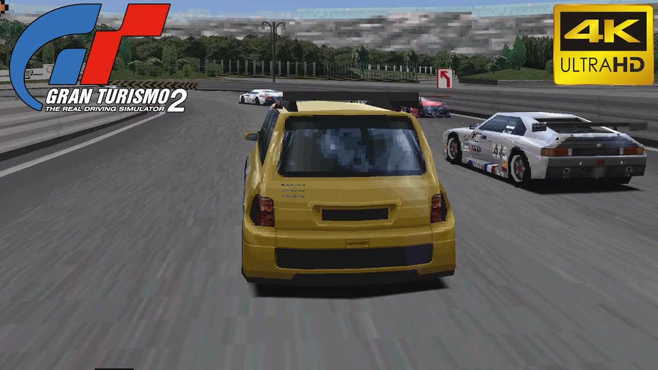 Gran Turismo 2 | Renault Espace F1 | 4K60 Gameplay