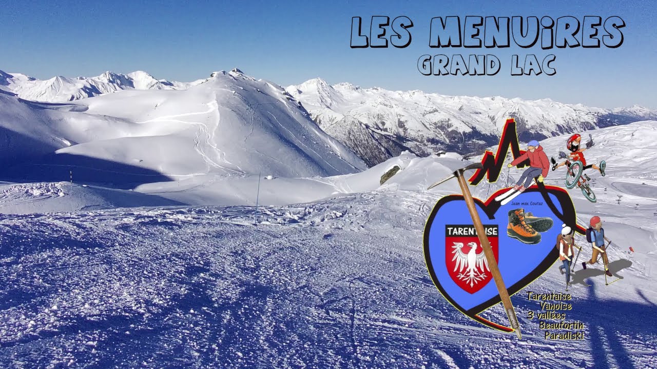 Les Ménuires, grand lac