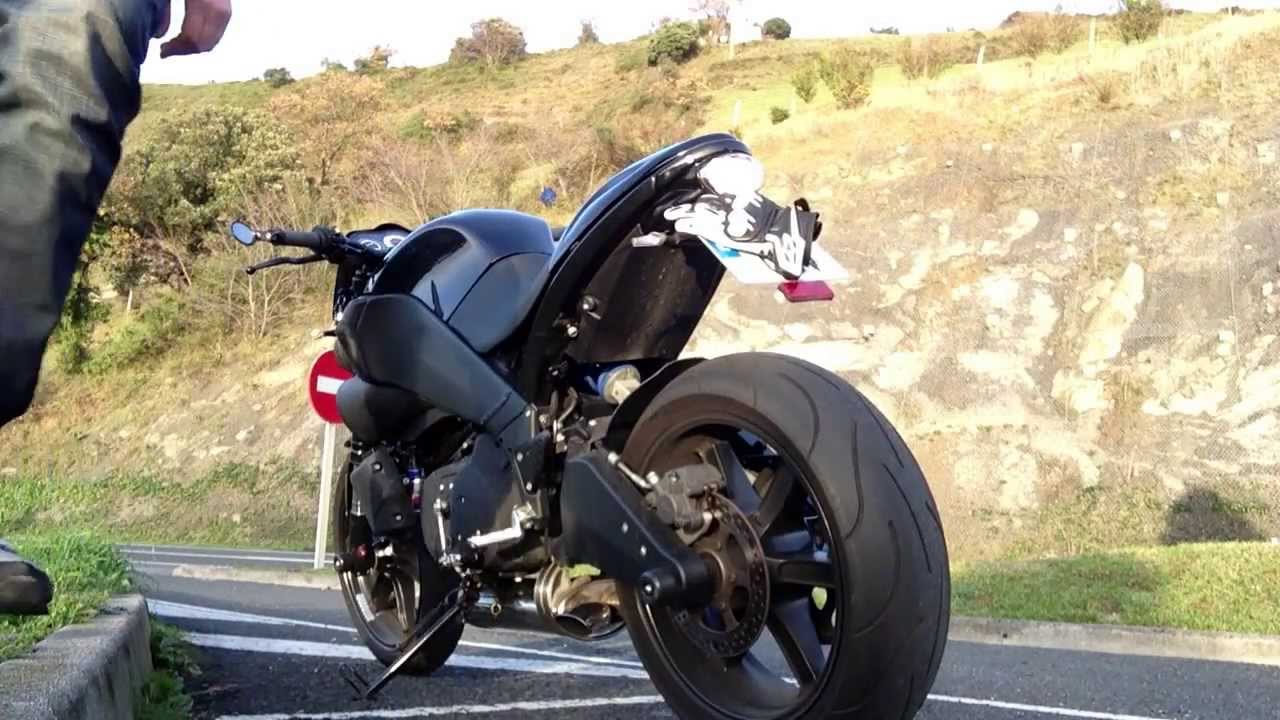 Micron exhaust on Buell xb12sx 2010