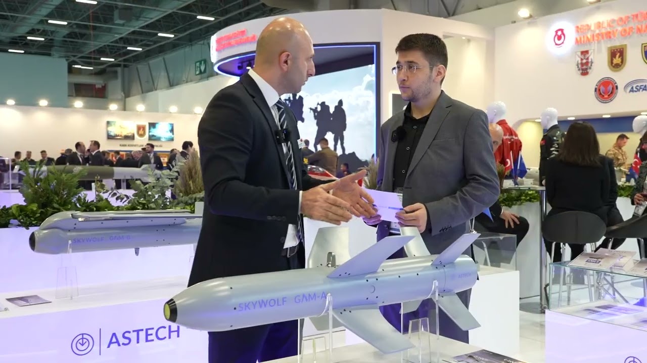 Astech Defence, SAHA EXPO'da Gökkurt Akıllı Mühimmat Ailesi'ni tanıttı