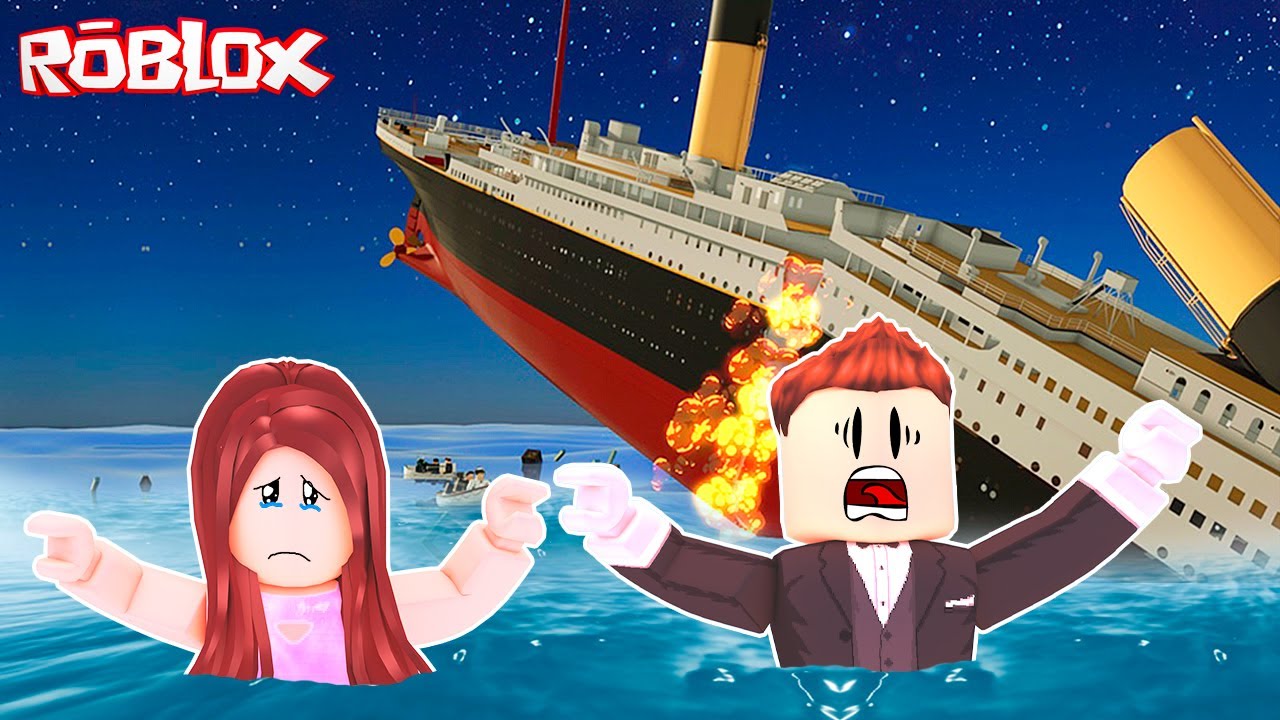 Roblox - A HISTÓRIA DO TITANIC NO ROBLOX - Roblox Titanic ⚓️