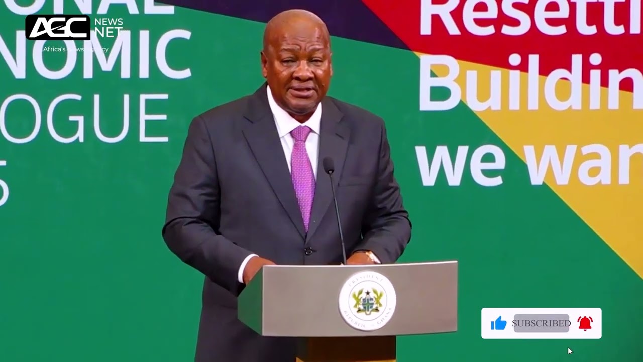 National Economic Dialogue| President Mahama's Speech on Resetting Ghana's Economy