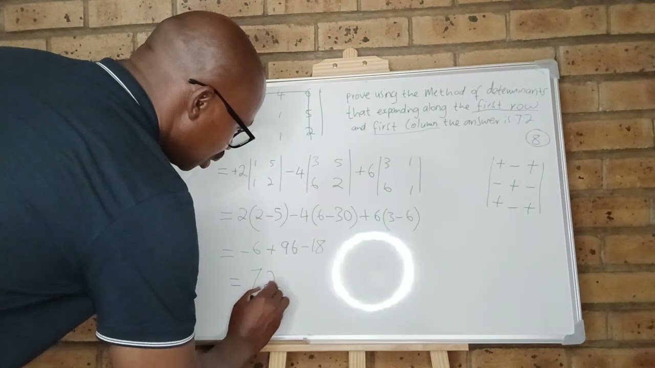 Mathematics N4 | Determinants | 