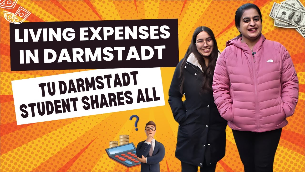 Cost of Living in Darmstadt – Real Expenses for TU Darmstadt Students! 💰🏠