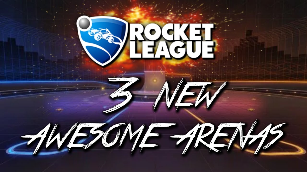 Rocket League- 3 New Awesome Arenas! (Rocket Labs)