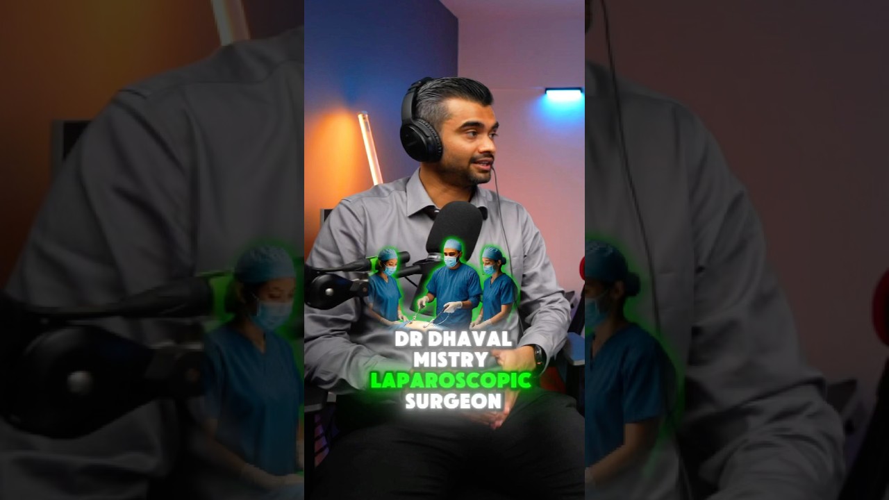 From a young patient to a laparoscopic pro. Dr Dhaval Mistry&rsquo;s inspiring medical story. 🎓🔪