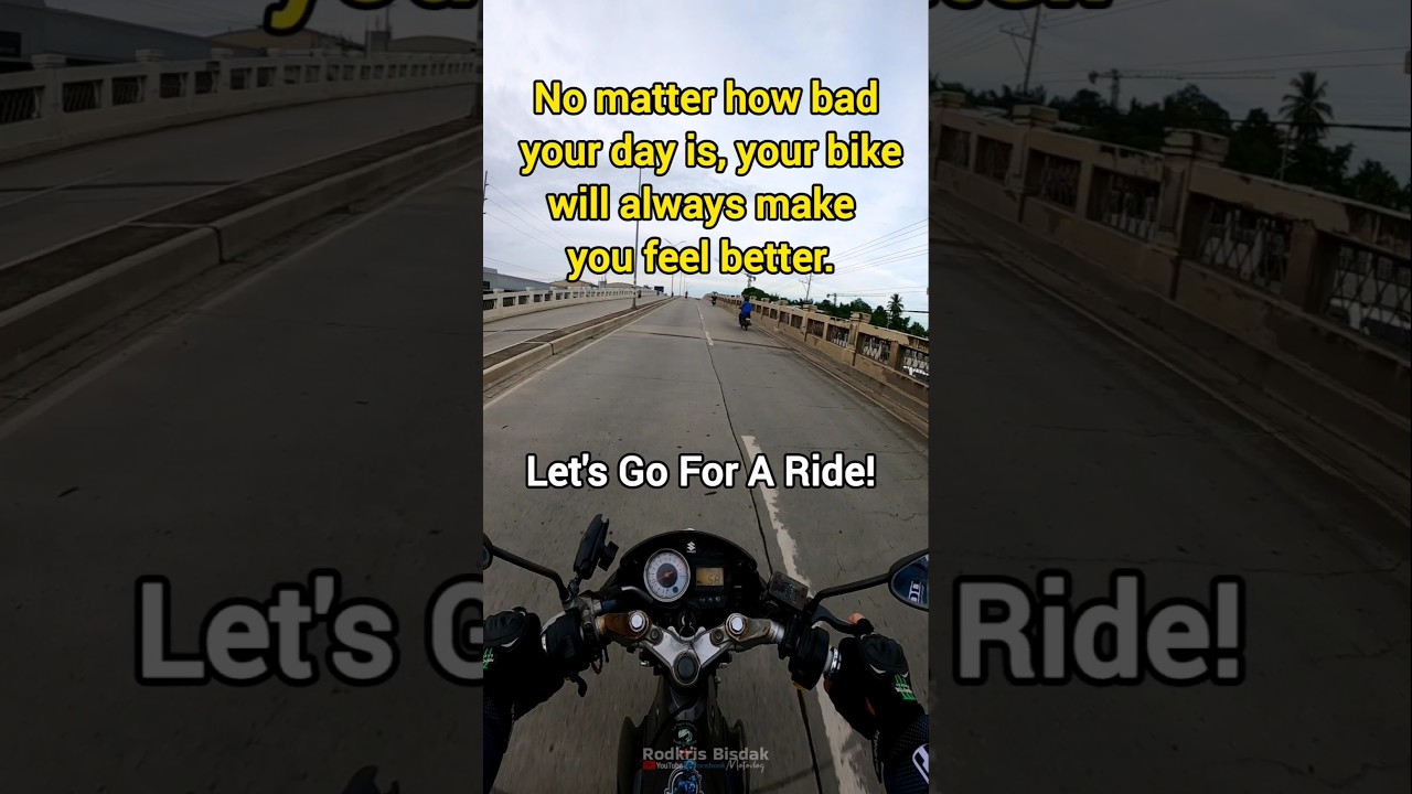 Your bike is your stress reliever!