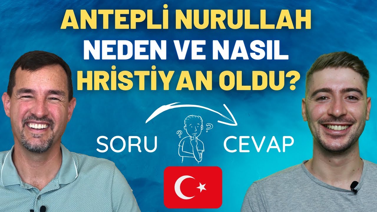 İslam'dan Hristiyanlığa , Nasıl Hristiyan Oldum? | Soru - Cevap w/ Can Nuroğlu