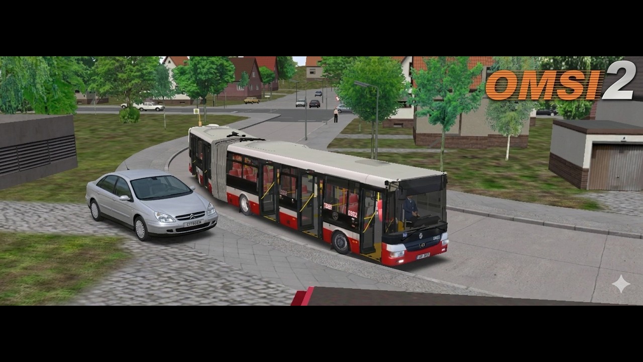 OMSI 2 -SOR NB18 ale na kilku mapach