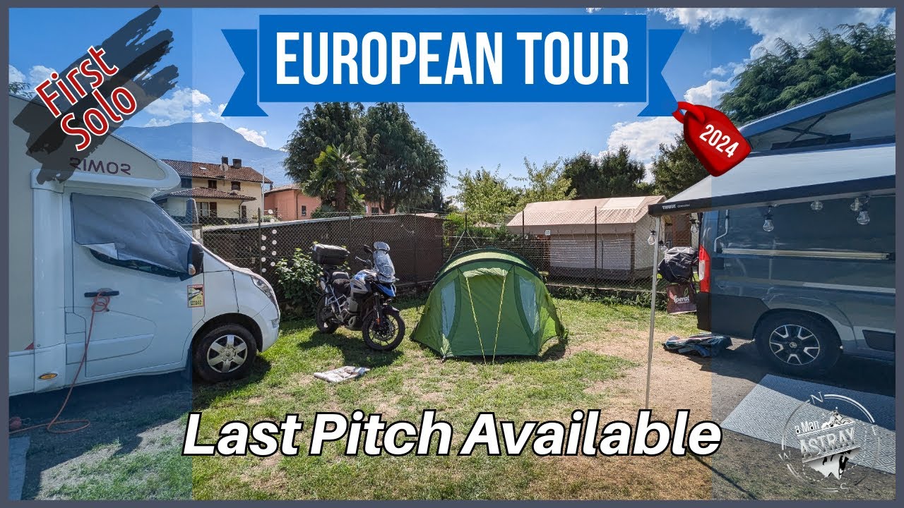 First Solo European Motorcycle Tour 2024 -  7. Lake Como and Switzerland