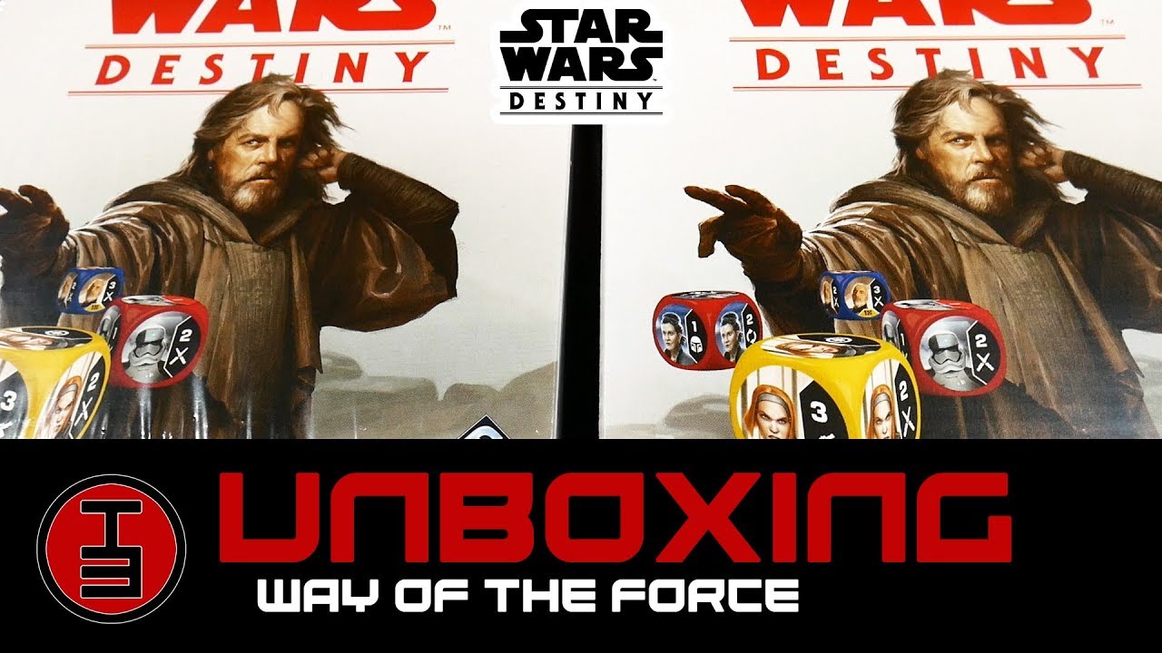 Star Wars Destiny: Way of the Force Unboxing