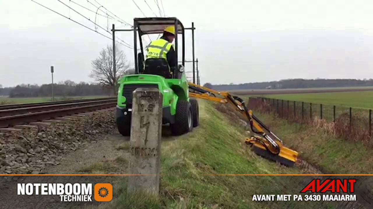 Avant met PA 3430 maaiarm
