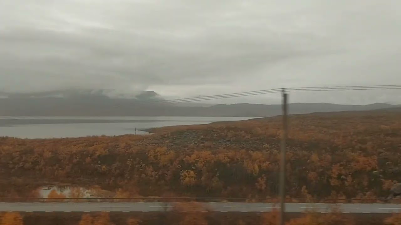 Train from Abisko to Kiruna