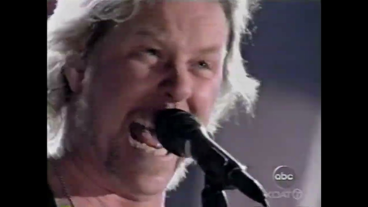 Metallica - St.  Anger  - American Music Awards 2003 60FPS