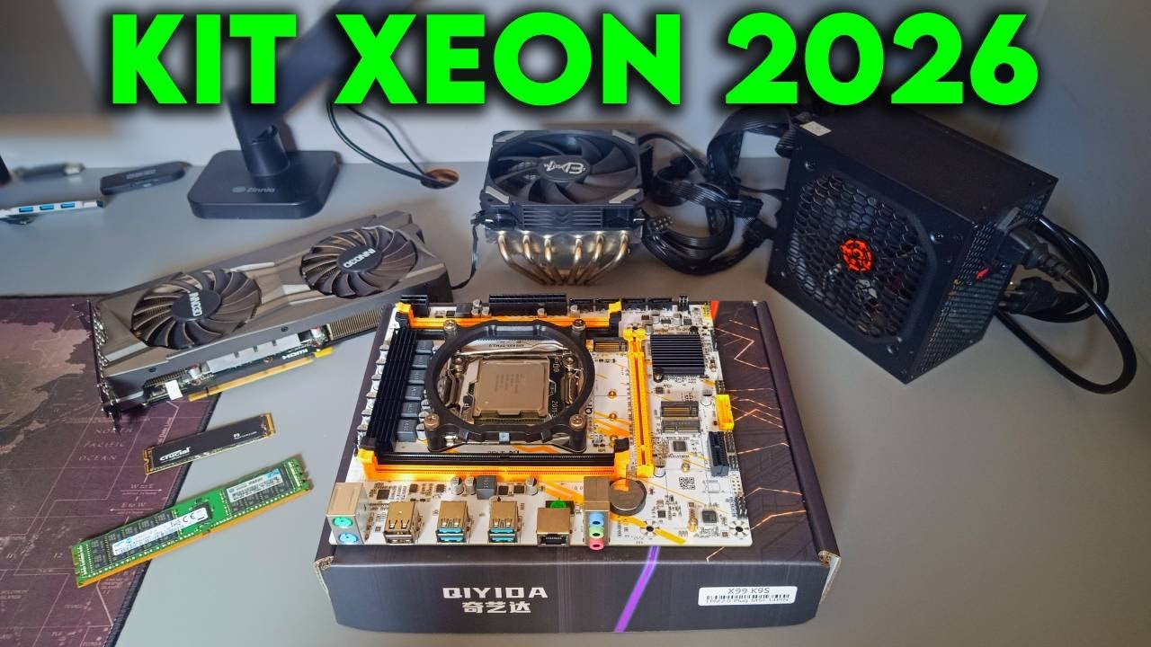 KIT XEON X99 CUSTO BENEFÍCIO PARA 2026