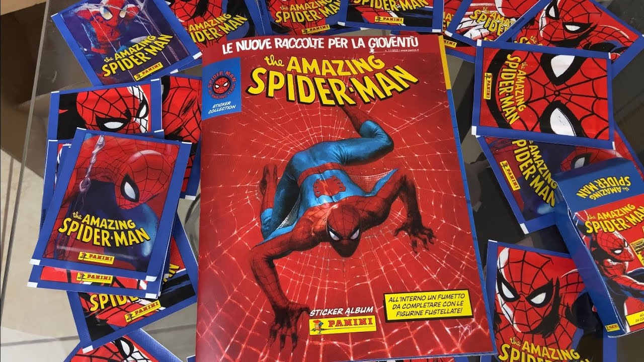 L'ALBUM CHE NON POTETE PERDERE - The Amazing Spider-man 60 Years Figurine Panini Sticker Collection
