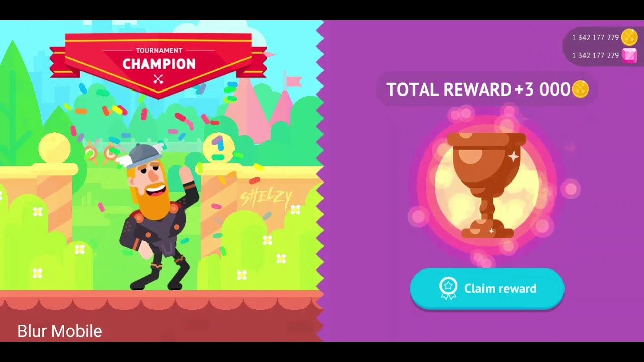 Thor Bowmasters Easy Tournament Gameplay