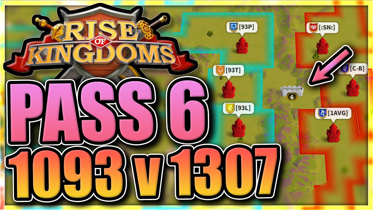 Pass Opens Now [1093 vs 1307] Warriors Unbound KvK in Rise of Kingdoms