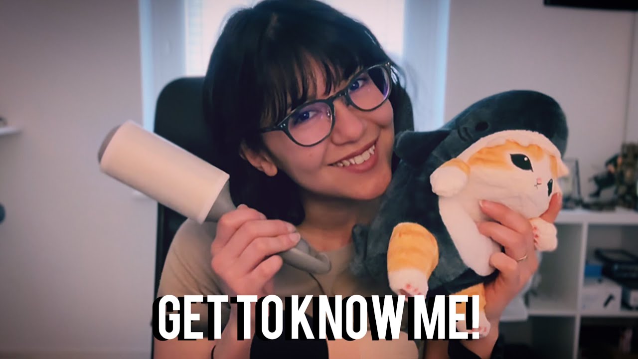 ASMR Soft Spoken Get To Know Me (Rambling, Pillow Sounds, Lint Roller Sounds)