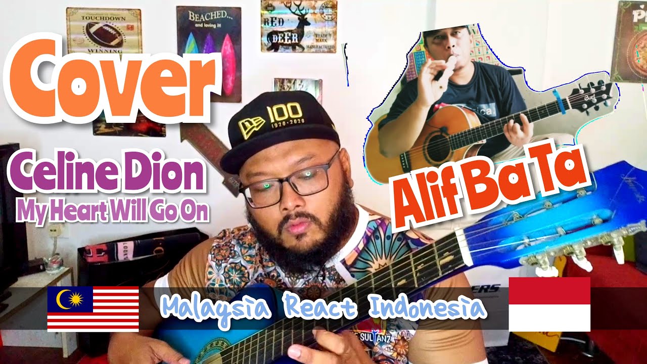 Alip buat aku tergelak || Malaysia Reaction My Heart Will Go On - AlipBaTa (fingerstyle cover)