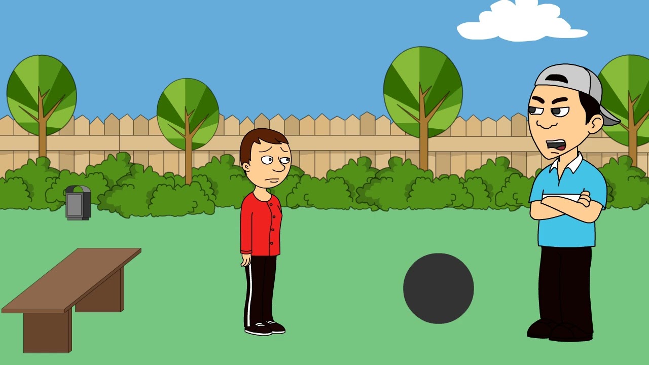 Louie falls into a ditch/Grounded
