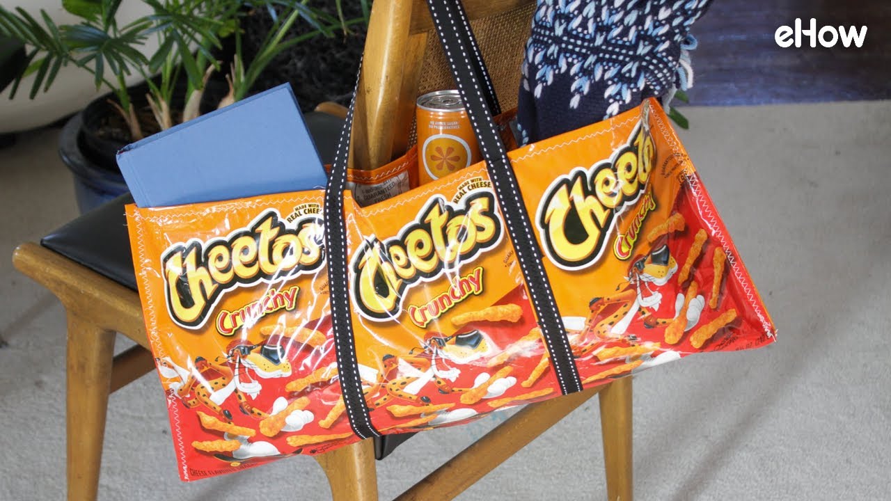 How to Turn Snack Bags Into Reusable Tote Bags