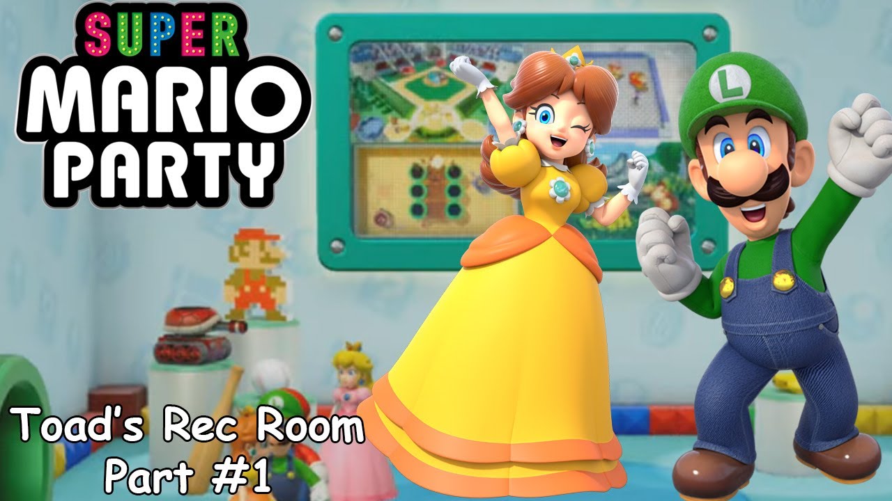 Slim Plays Super Mario Party: Toad's Rec Room - Part 1
