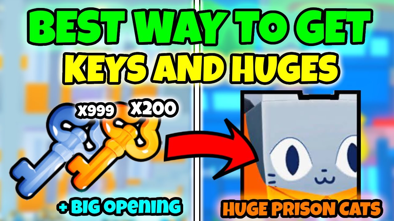 🔥BEST WAY TO GET TONS OF PRISON KEYS & HUGE PRISON CATS In Pet Simulator 99!