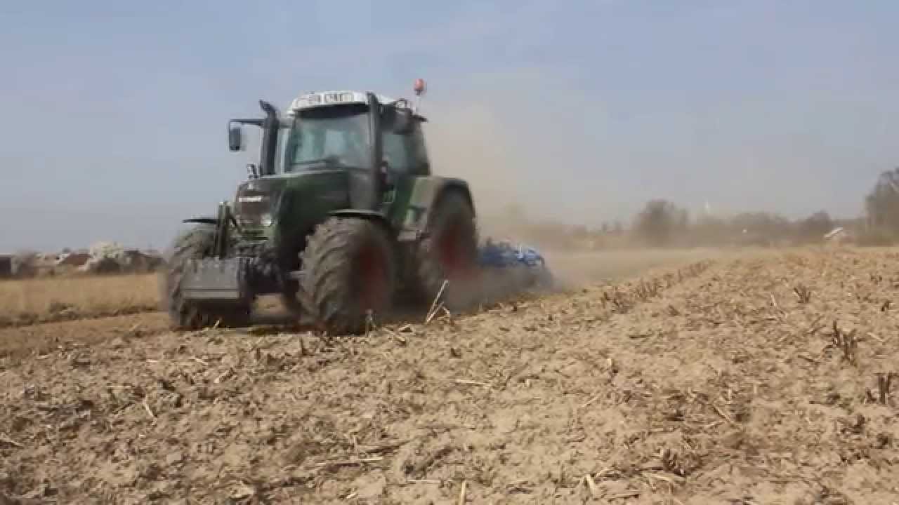 Fendt 414 Vario + Lemken Rubin