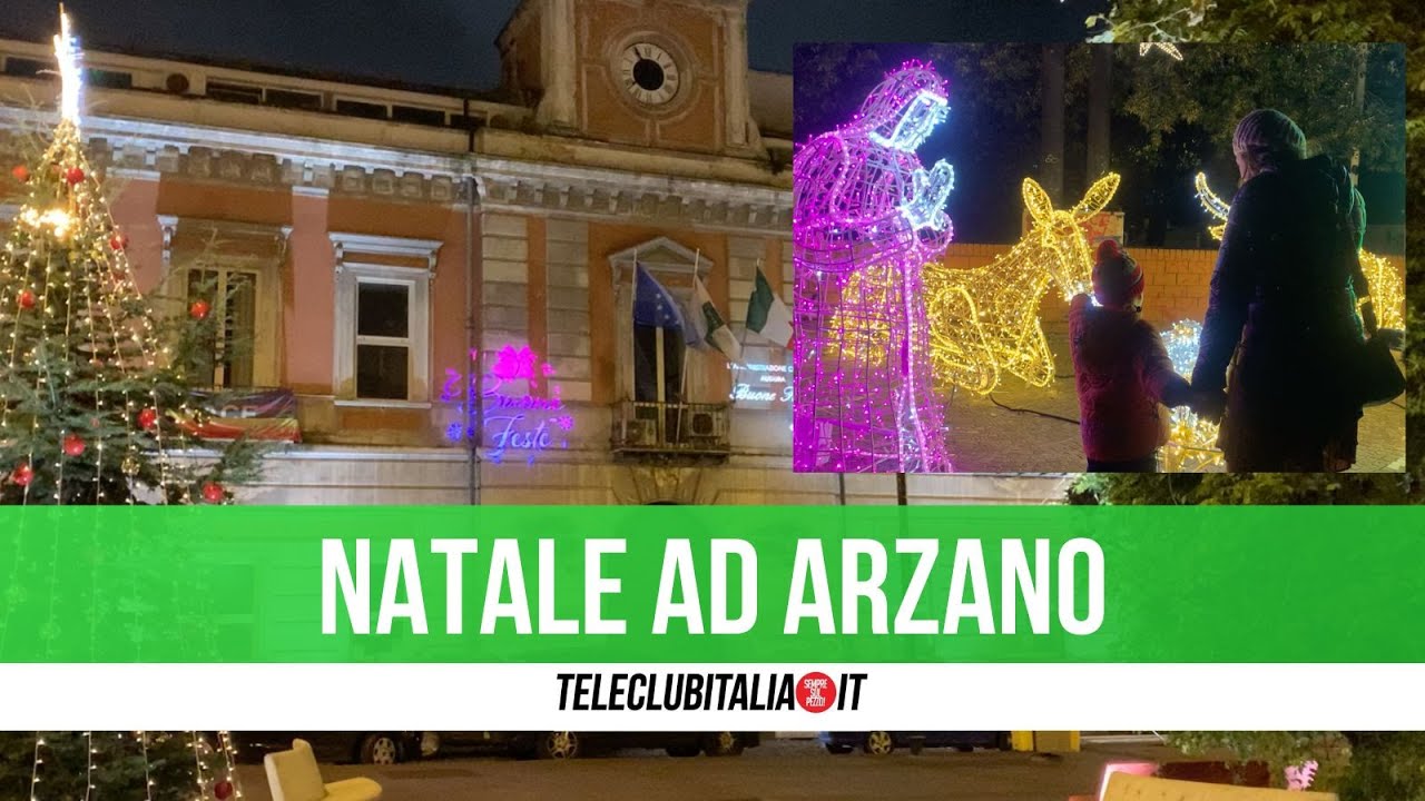 Natale ad Arzano: luminarie ed eventi tra caro energia e sobriet&agrave;