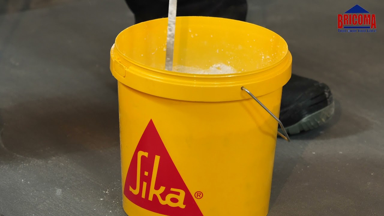 Solution Sika pour l'étanchéité sous carrelage   revêtement pour pièces humides