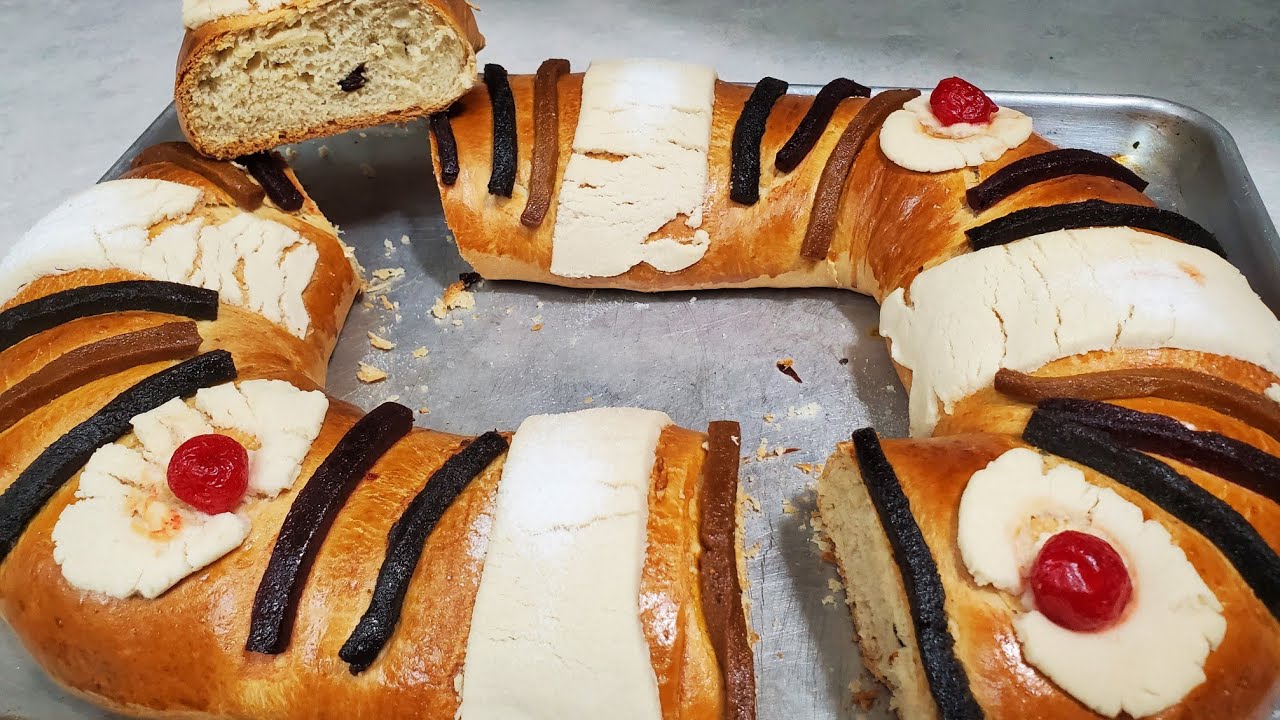 Como hacer esta 👇 deliciosa rosca de reyes