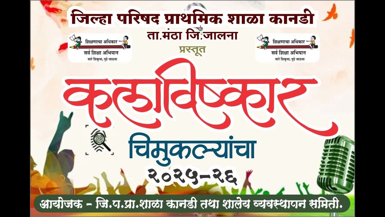 जिल्हा परिषद प्राथमिक शाळा कानडी कलाविष्कार चिमुकल्यांचा 2025-26