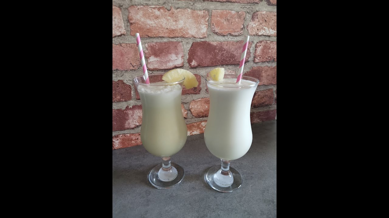 Pinacolada I Pyszny drink, łatwy i szybki w przygotowaniu I Wersja tradycyjna oraz light