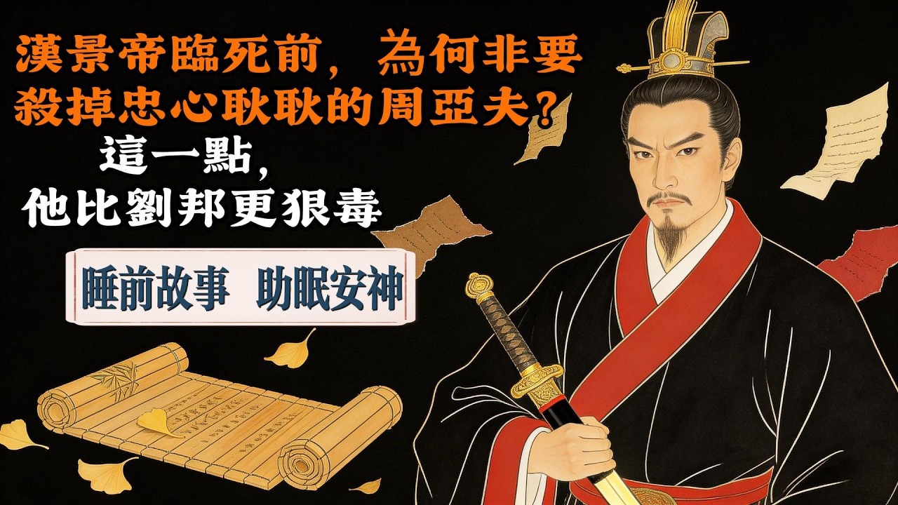 漢景帝臨死前，為何非要殺掉忠心耿耿的周亞夫？這一點，他比劉邦更狠毒