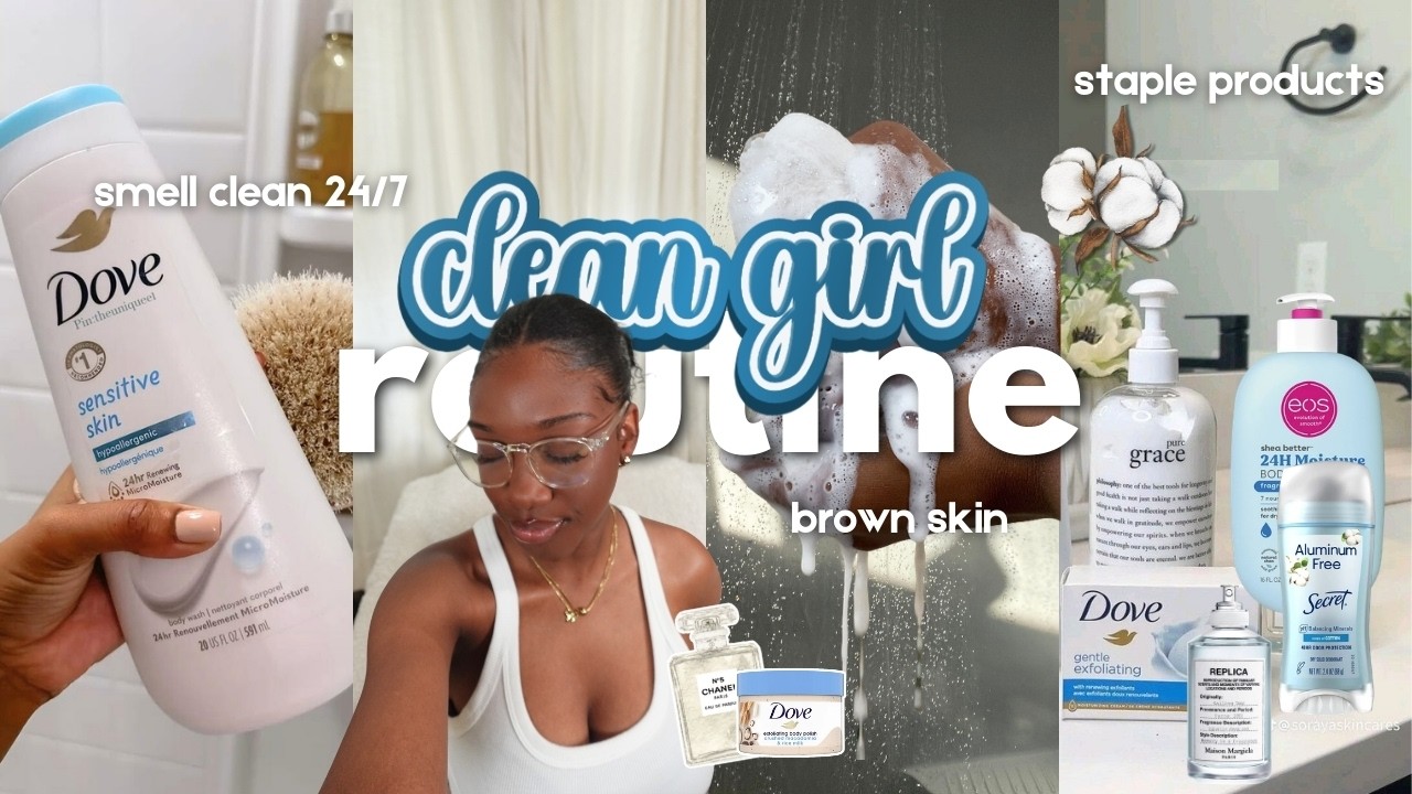 MY CLEAN GIRL SHOWER ROUTINE | How to Smell Clean and Fresh *like laundry*