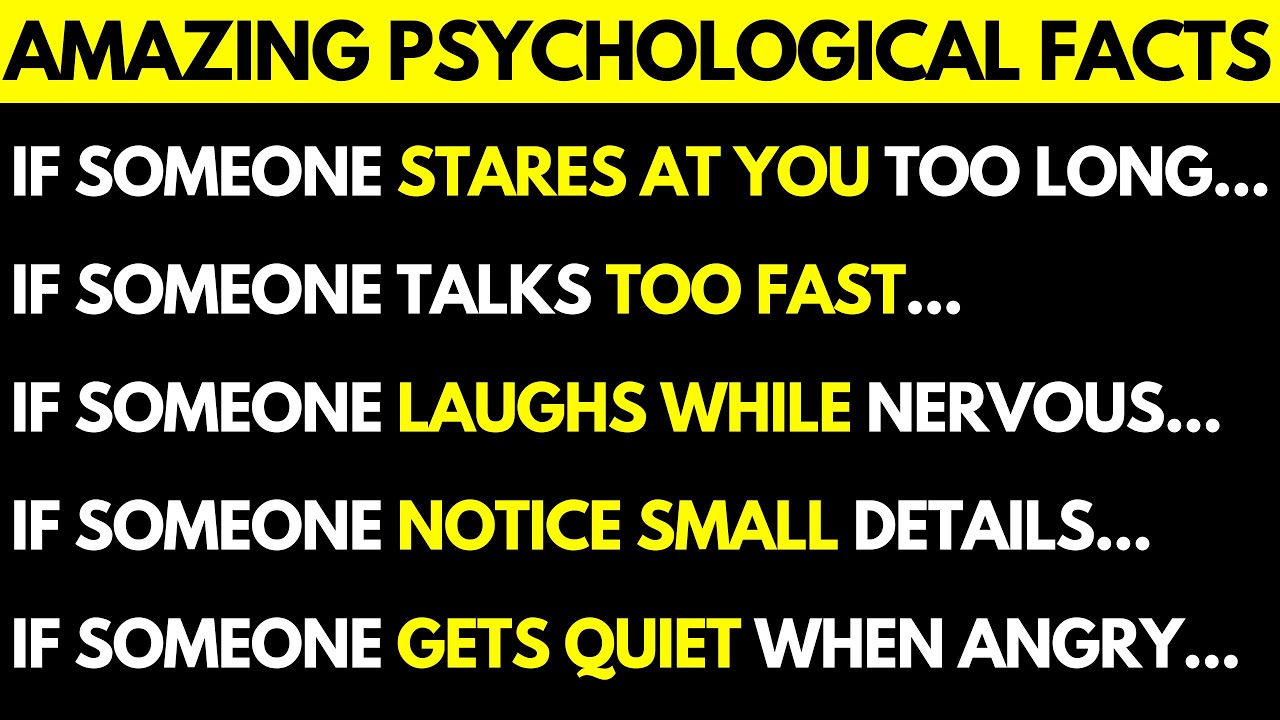 3 Hours of Interesting Psychology Facts About Human Behaviour