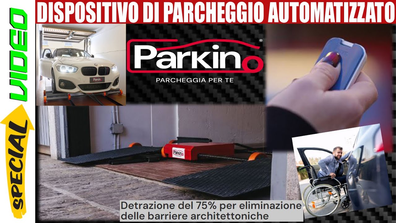 Box auto stretto? Ci pensa PARKINO sistema di parcheggio automatizzato