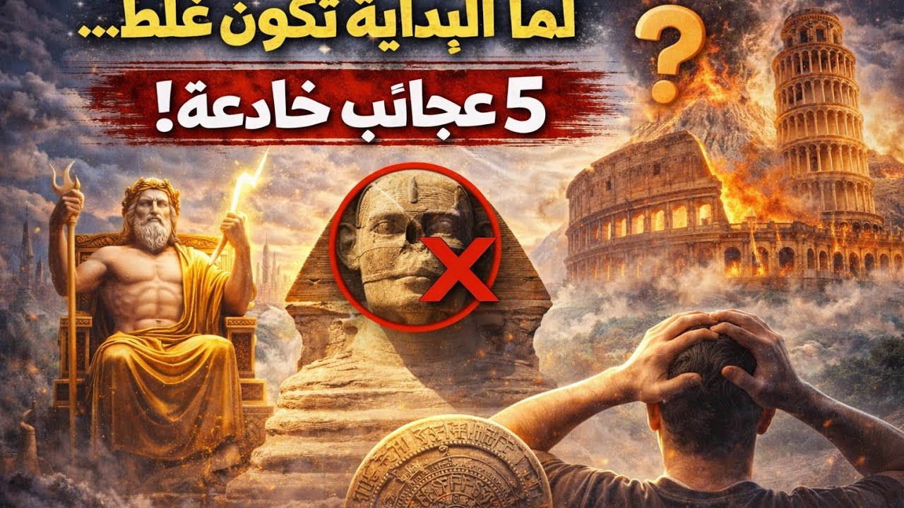 لما البديهيات تكون غلط خمس عجائب