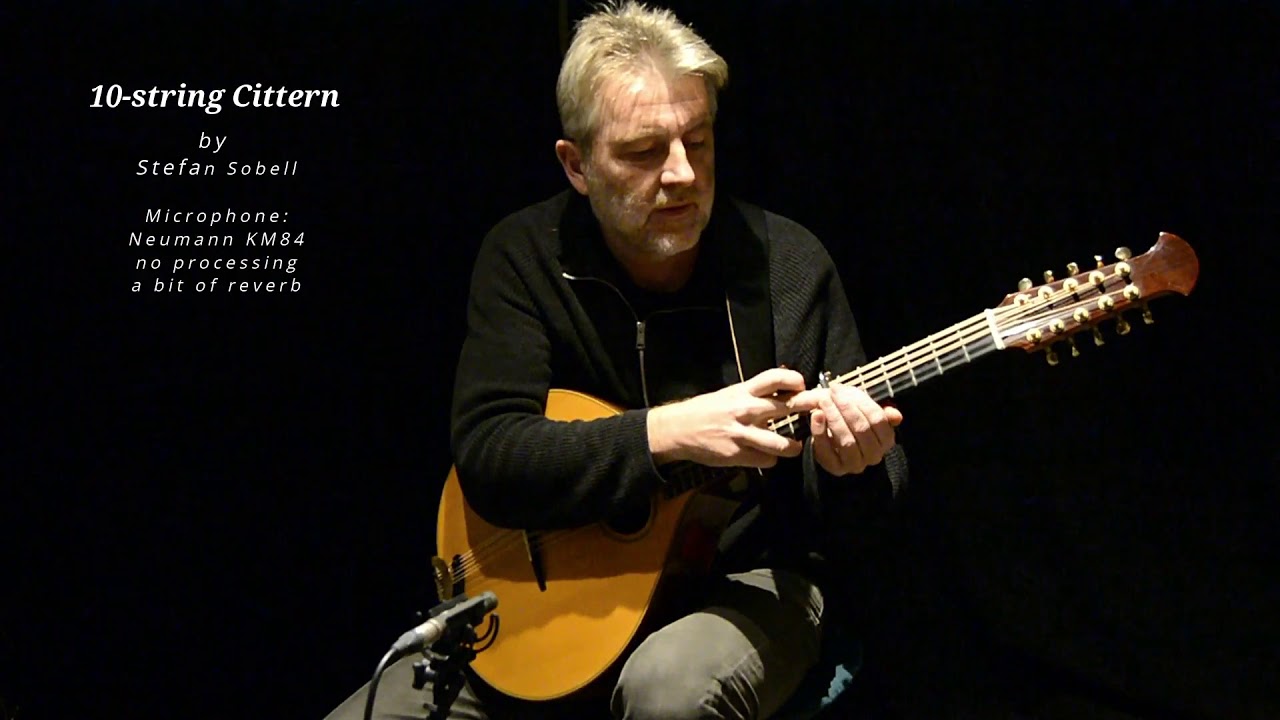 Stefan Sobell 10-string Cittern demo (mic/K&K pickup)