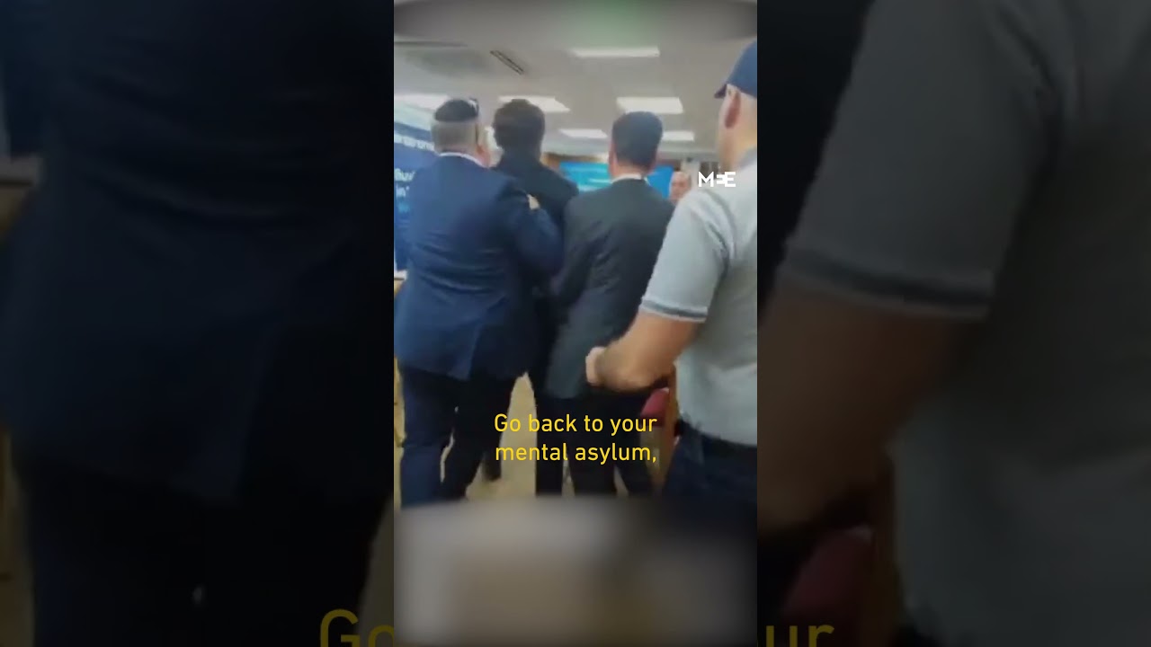 Activists disrupt &lsquo;great Israeli real estate&rsquo; event in London
