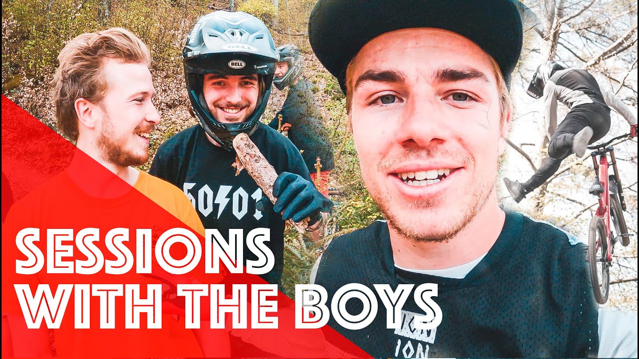 Downhill Trickjump Session | Grizzly, Jibberist, Fidli & Co. | Sandro Schmid