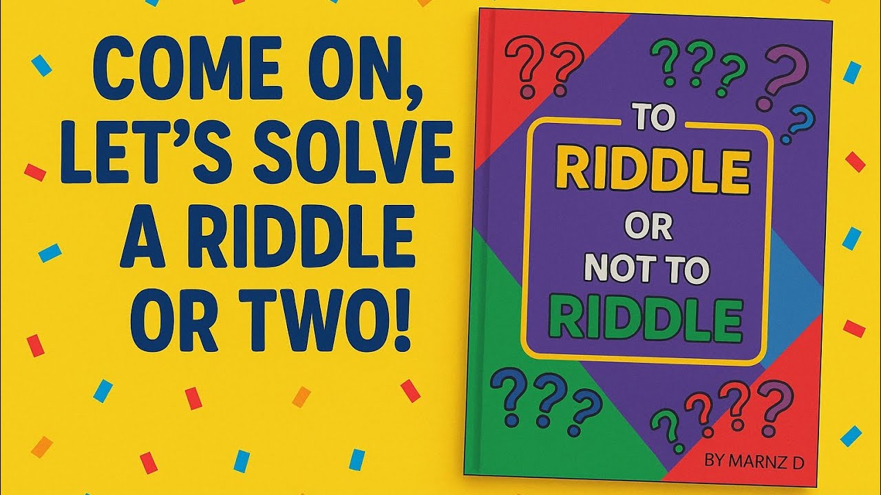 Riddle Book for Kids (Ages 4–12) | 20 Funny Brain Teasers That Boost Thinking & Reading
