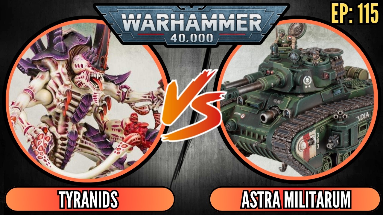 Tyranids vs Astra Militarum | Warhammer 40k 10th Ed Battle Report Ep115